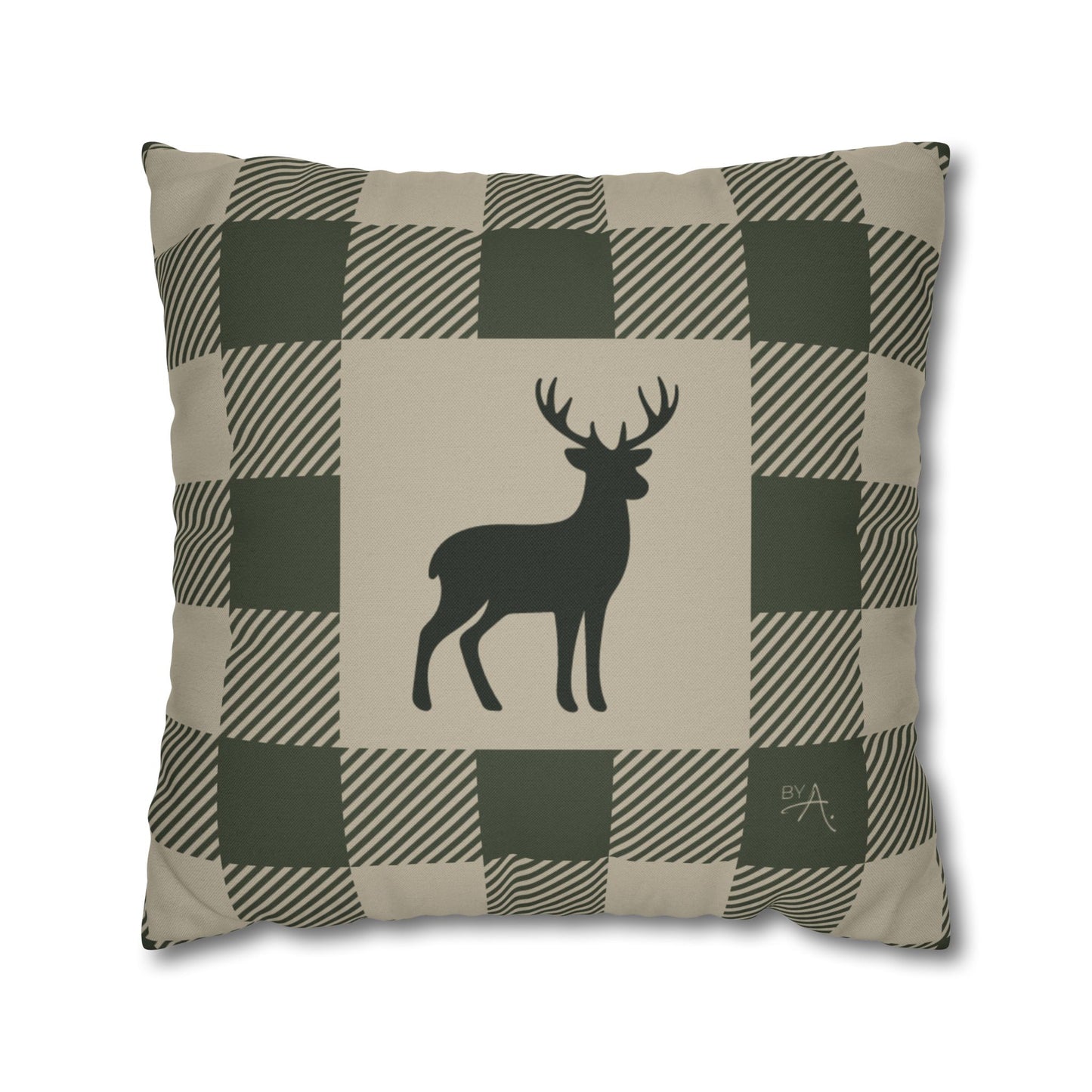 Housse de coussin | Chevreuil - Vert