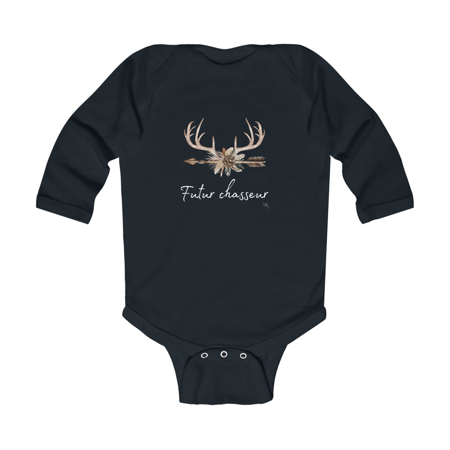 Cache-couche long pour bébé NB-18 mois | Futur chasseur
