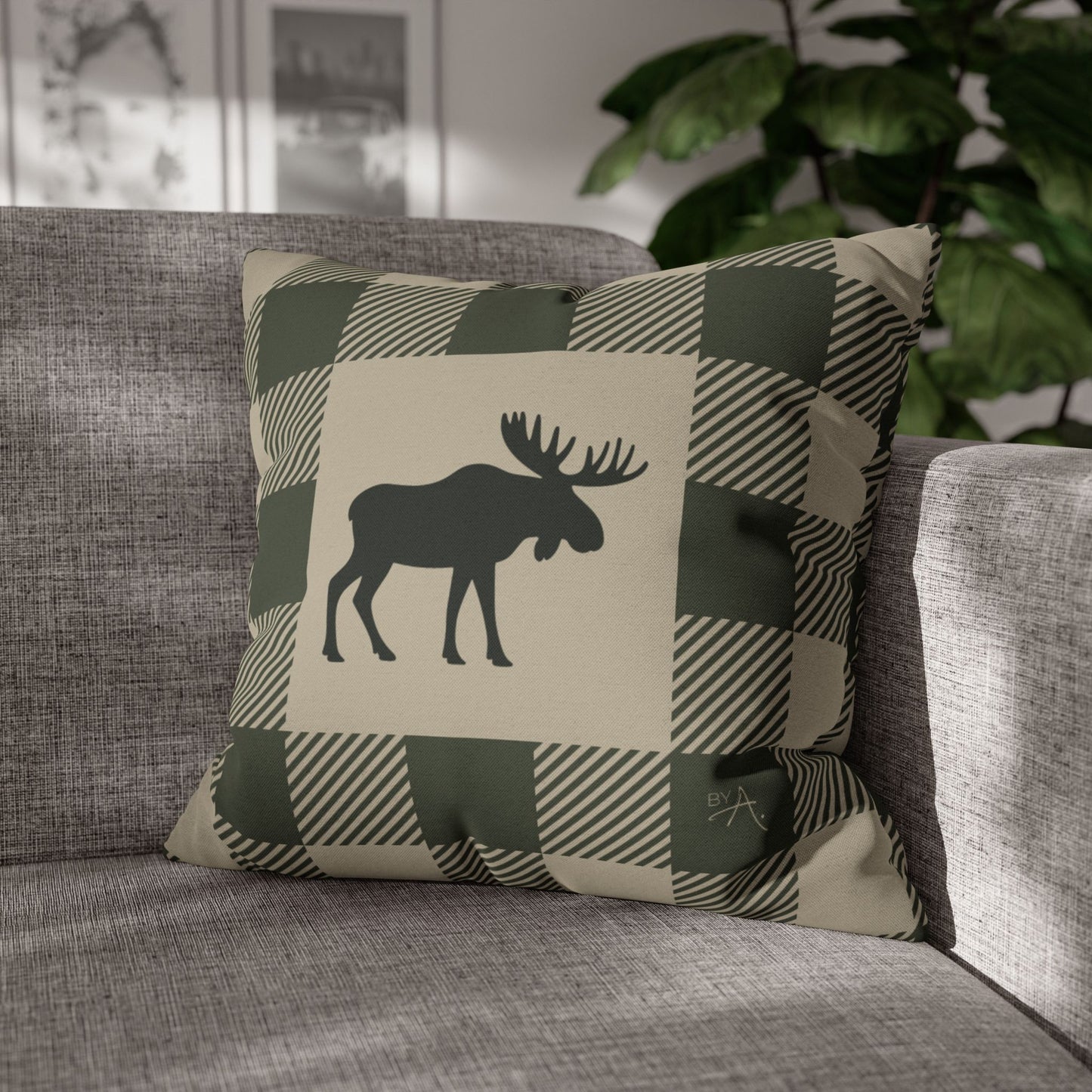 Housse de coussin | Orignal - Vert