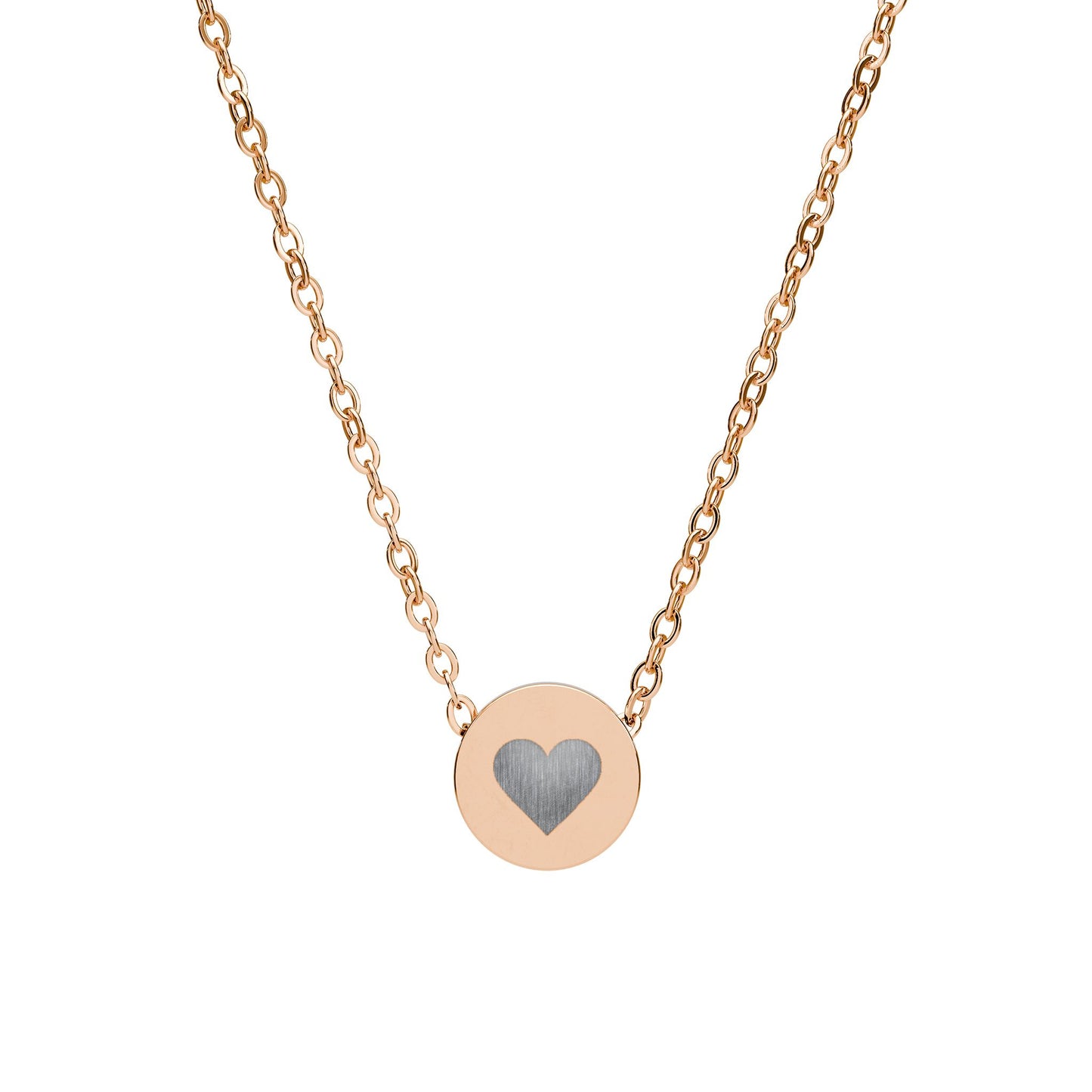 Mini pendentif Rond | Coeur