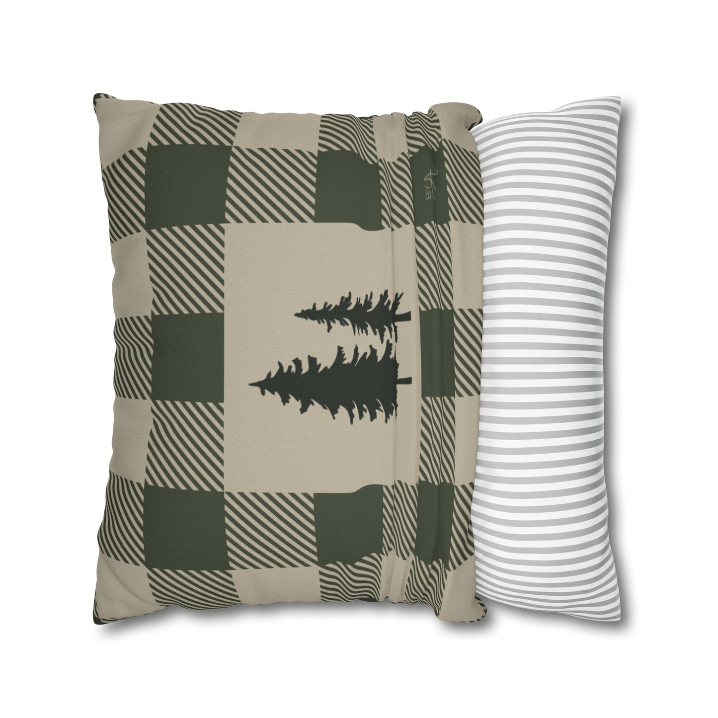 Housse de coussin | Sapins - Vert
