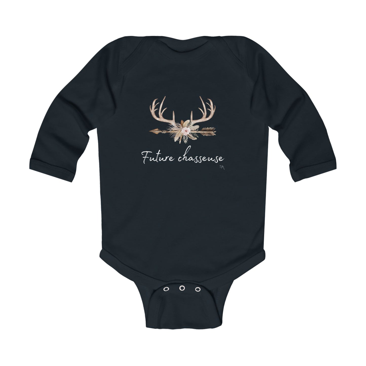 Cache-couche long pour bébé NB-18 mois | Future chasseuse