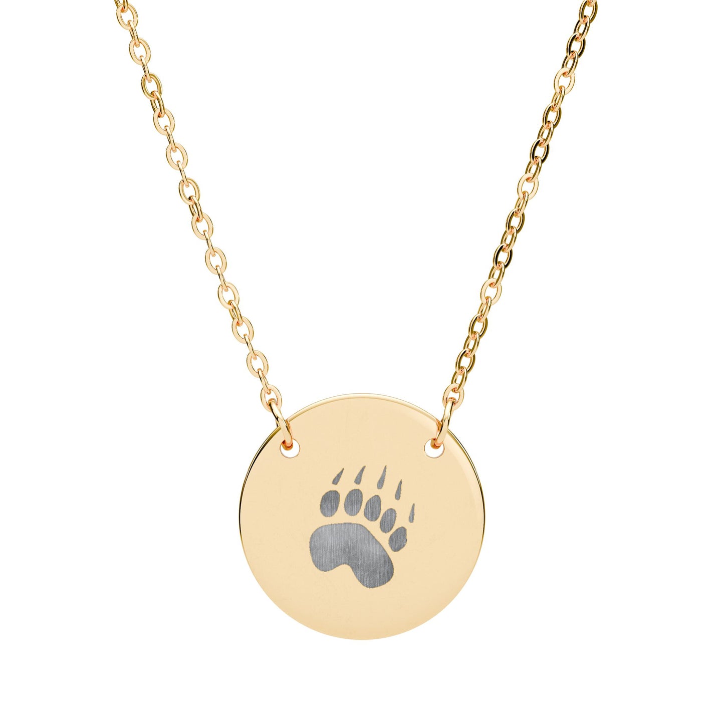 Pendentif Rond | Trace d'ours