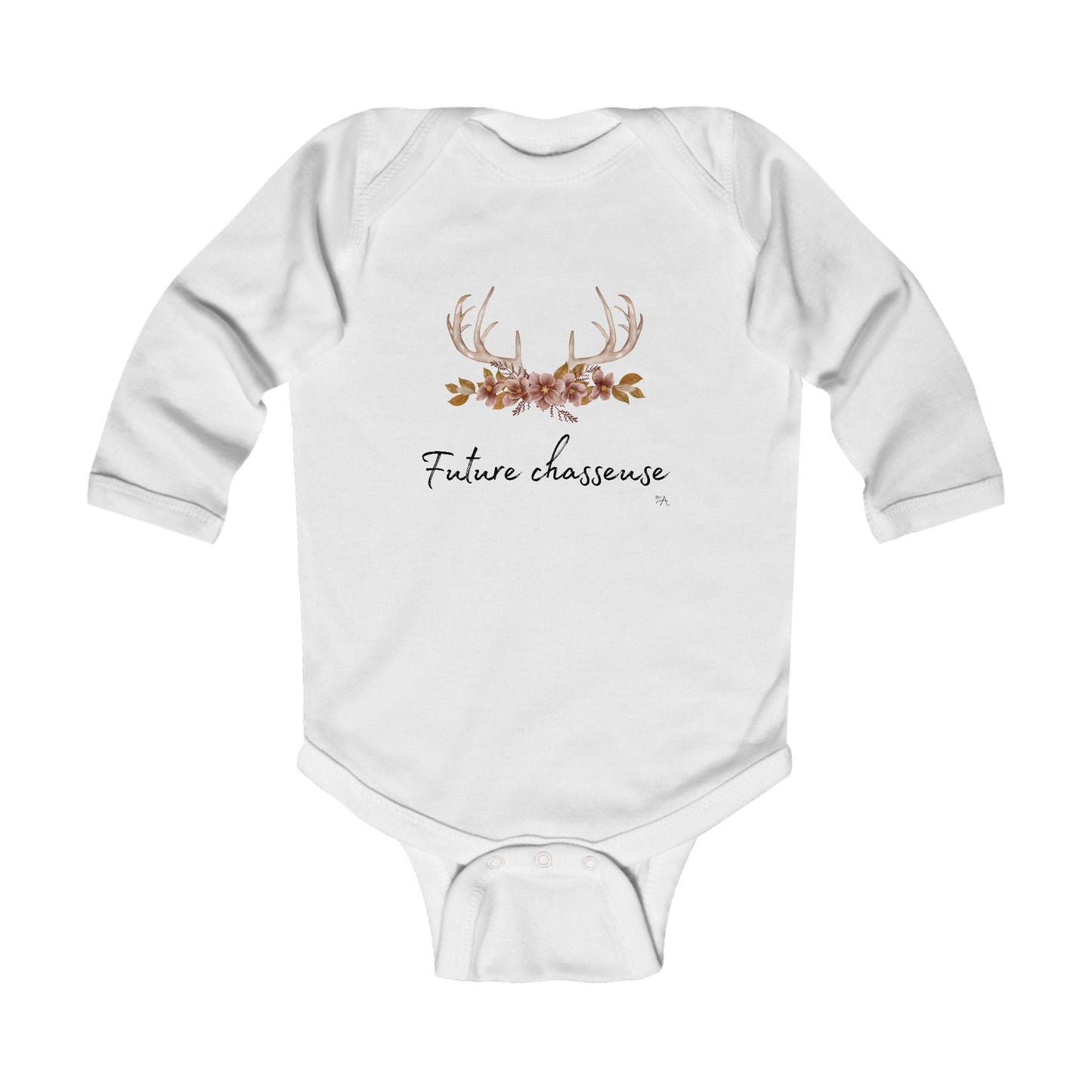 Cache-couche long pour bébé NB-18 mois | Future chasseuse