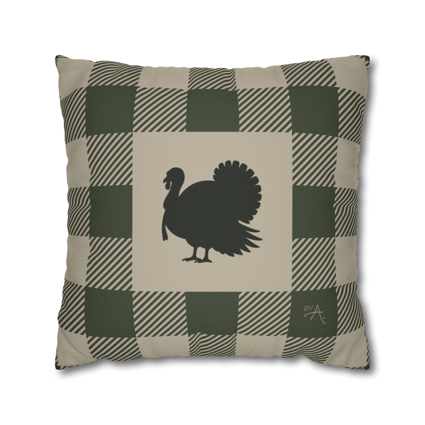 Housse de coussin | Dindon - Vert