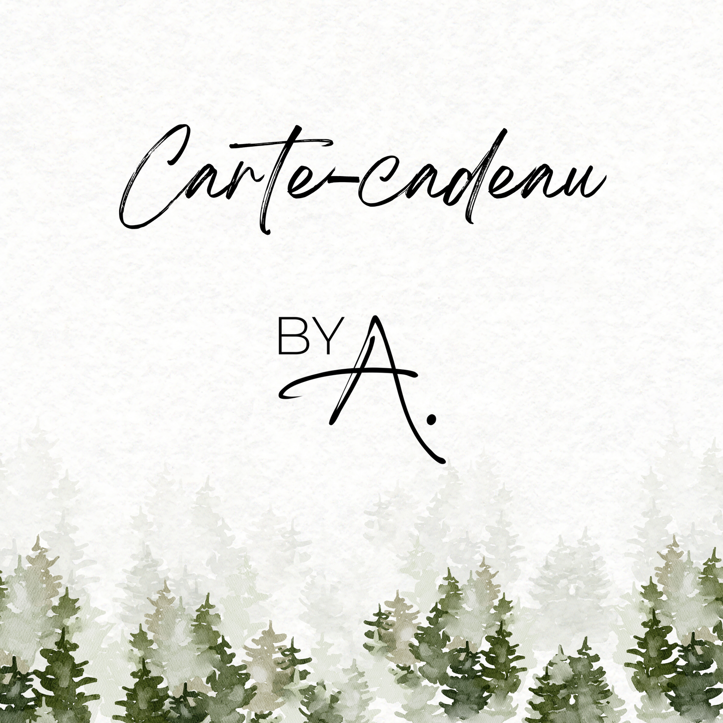 Carte-cadeau By A.