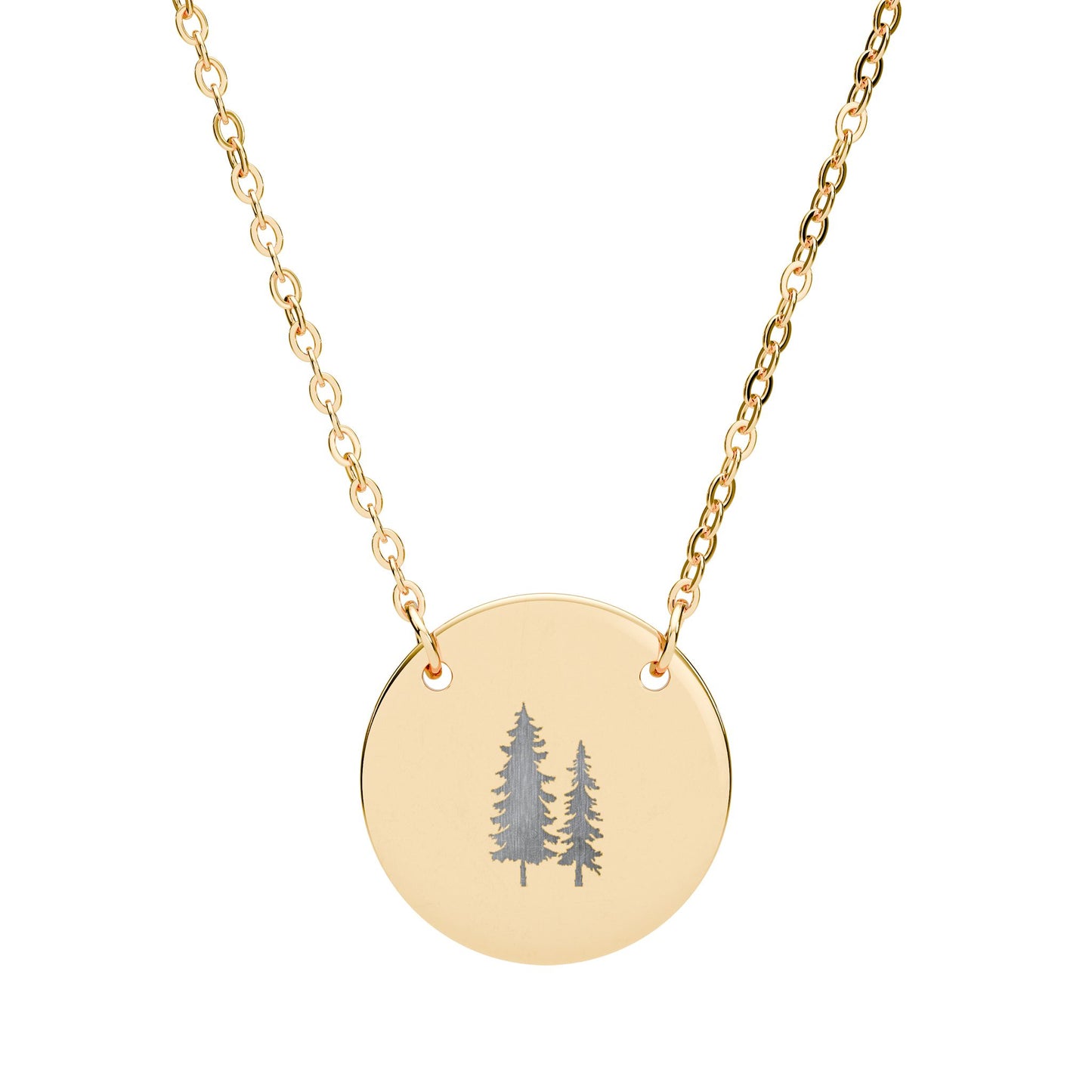 Pendentif Rond | Sapins
