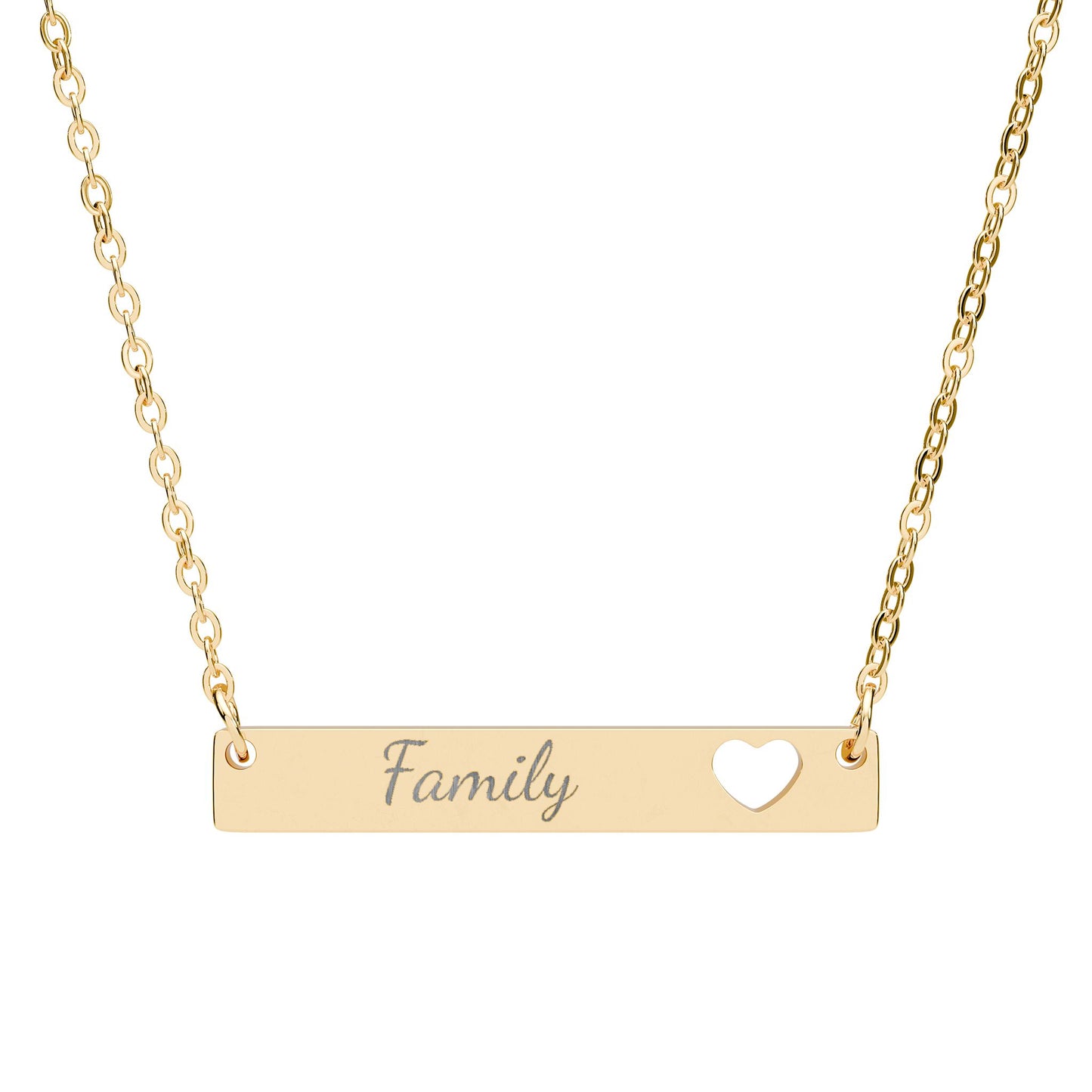 Pendentif Horizontal Coeur | Family