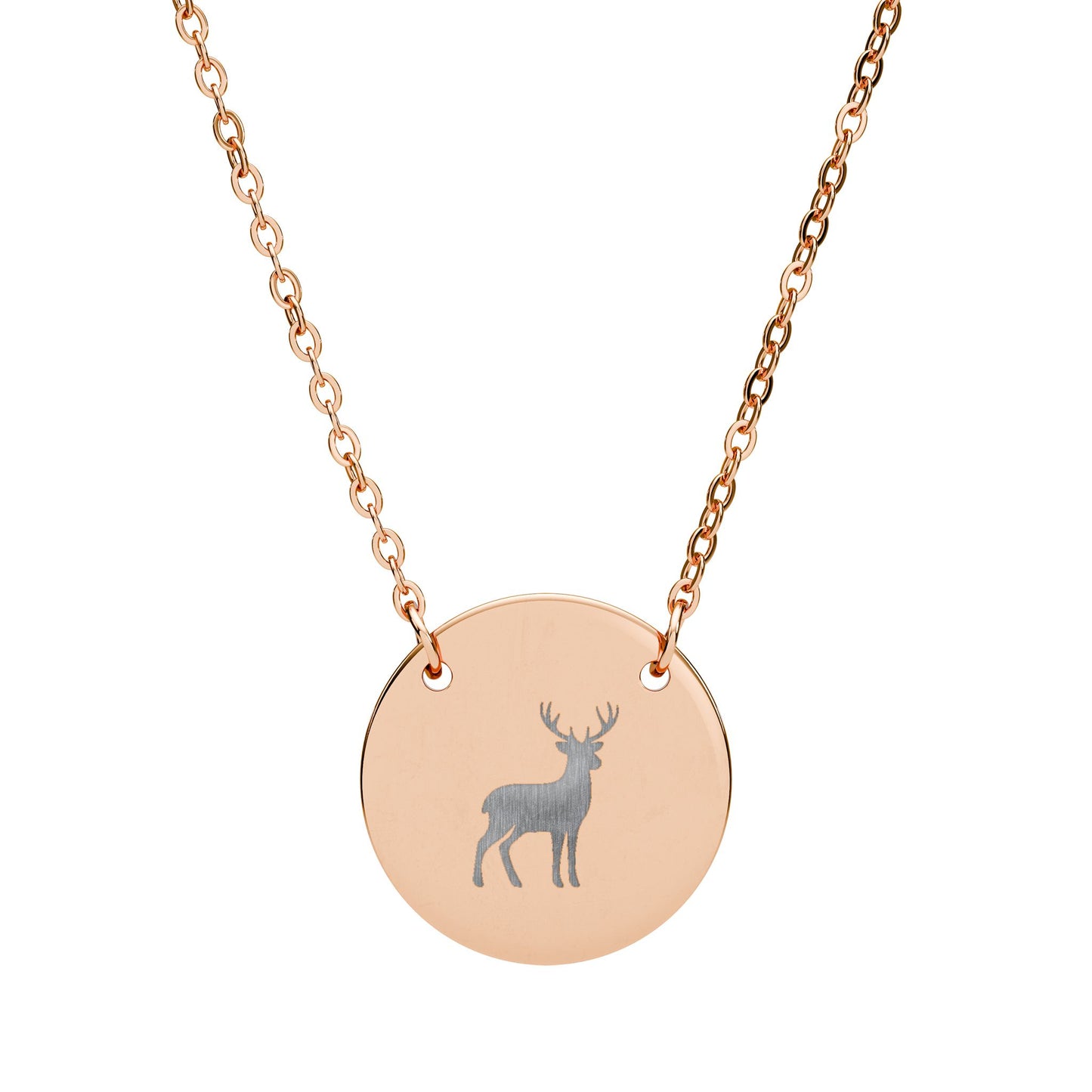 Pendentif Rond | Chevreuil