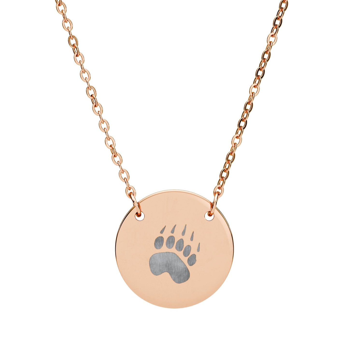 Pendentif Rond | Trace d'ours