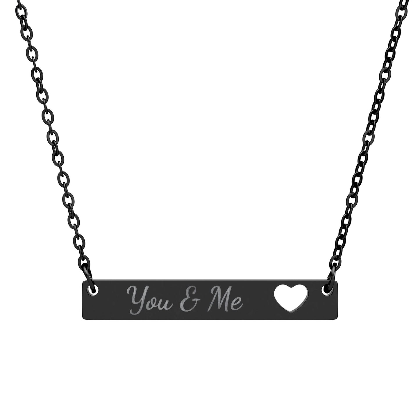 Pendentif Horizontal Coeur | You & Me