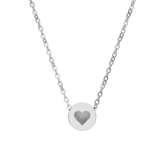 Mini pendentif Rond | Coeur