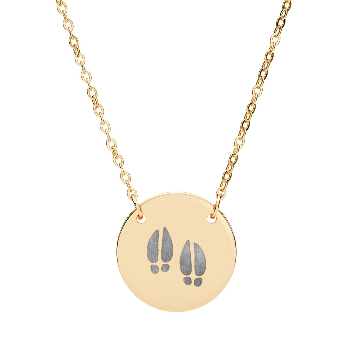 Pendentif Rond | Traces d'orignal