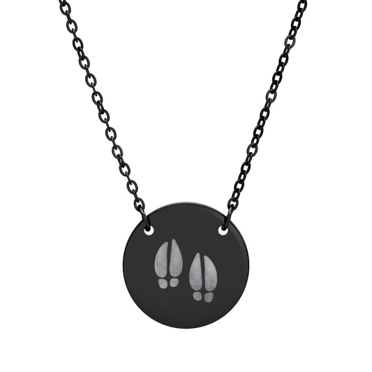 Pendentif Rond | Traces d'orignal