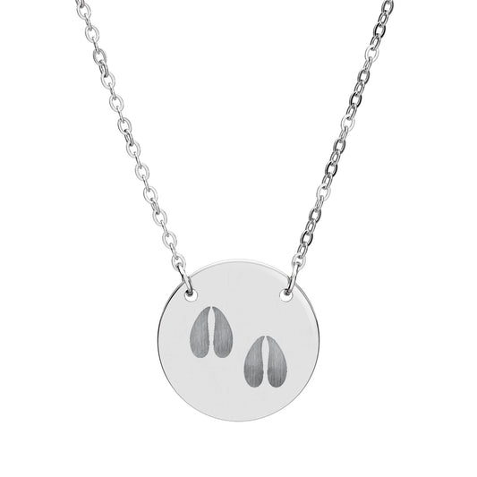 Pendentif Rond | Traces de chevreuil