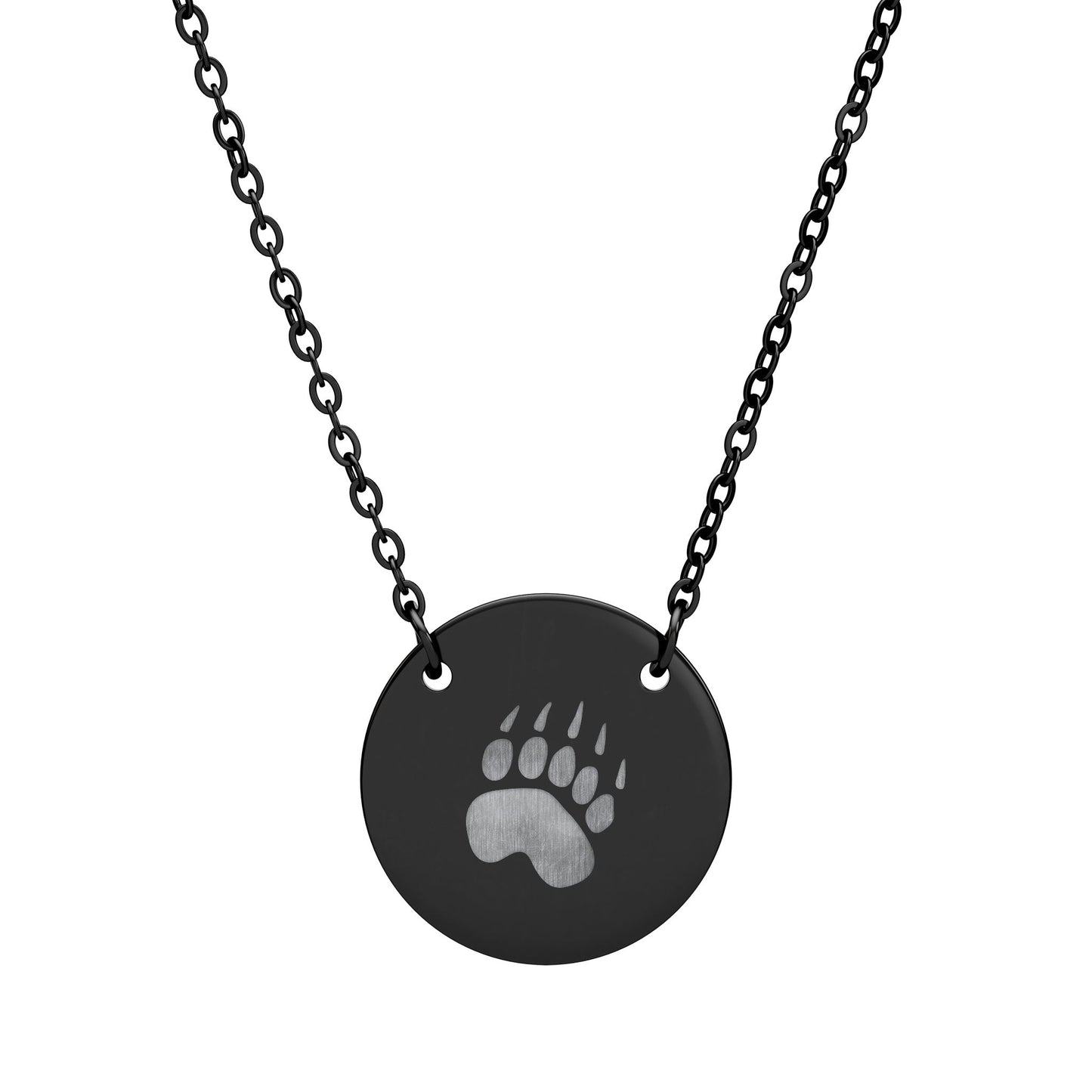 Pendentif Rond | Trace d'ours