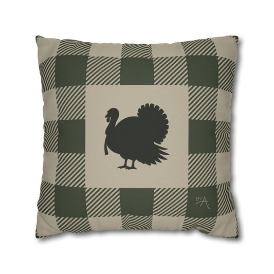 Housse de coussin | Dindon - Vert
