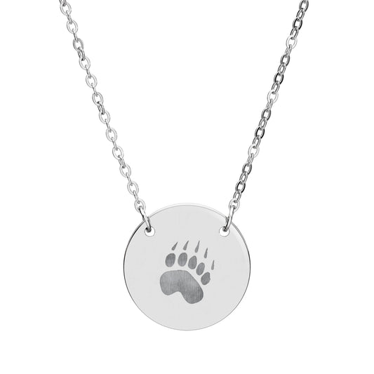 Pendentif Rond | Trace d'ours