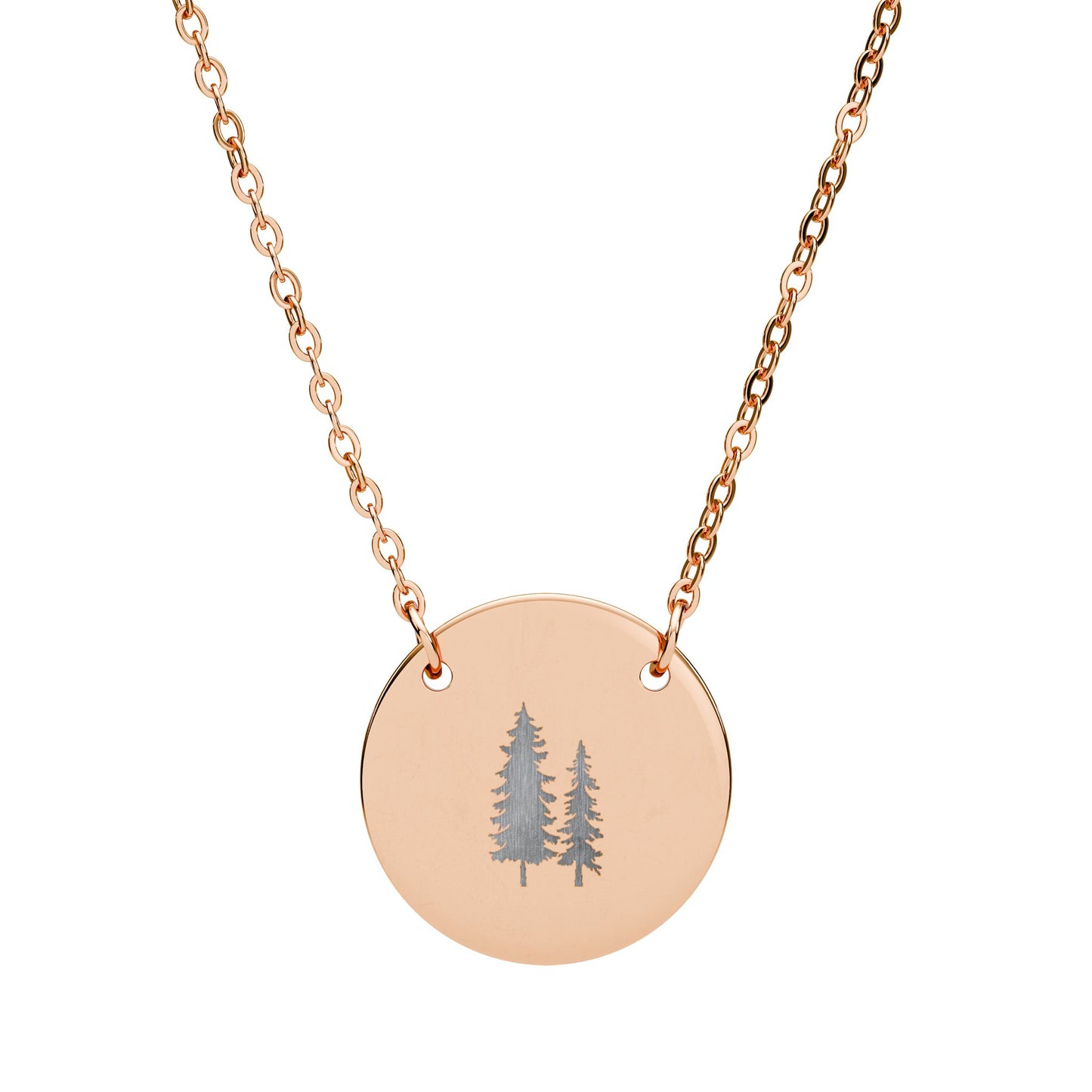 Pendentif Rond | Sapins